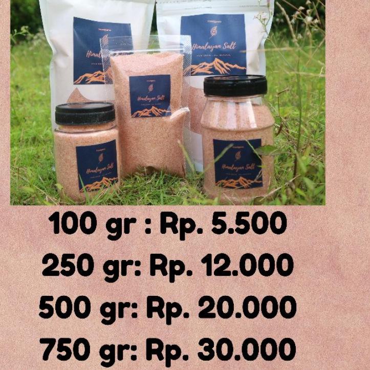 

BESTSELLER 250 gr Garam Himalaya Himalayan Salt Murah