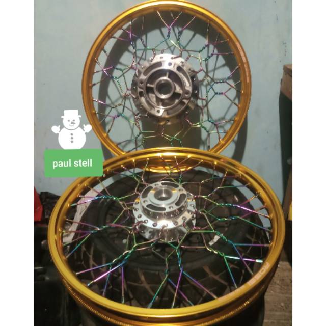 Velg jari jari kepang jupiter mx new /mx king