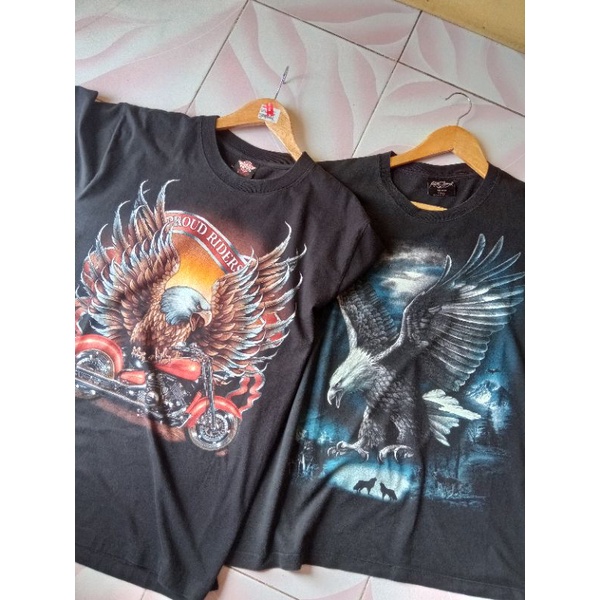 KAOS GLOW IN THE DARK/SECOND ORIGINAL/PRELOVED/KAOS GLOWING IN THE DARK/KAOS ROCK CHANG/ROCK EAGLE