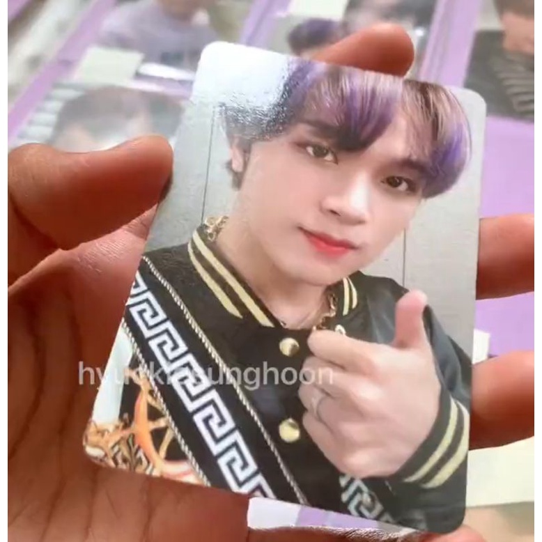 pc haechan nct 127 ace kit 2021 (2 pc: logo + sign)