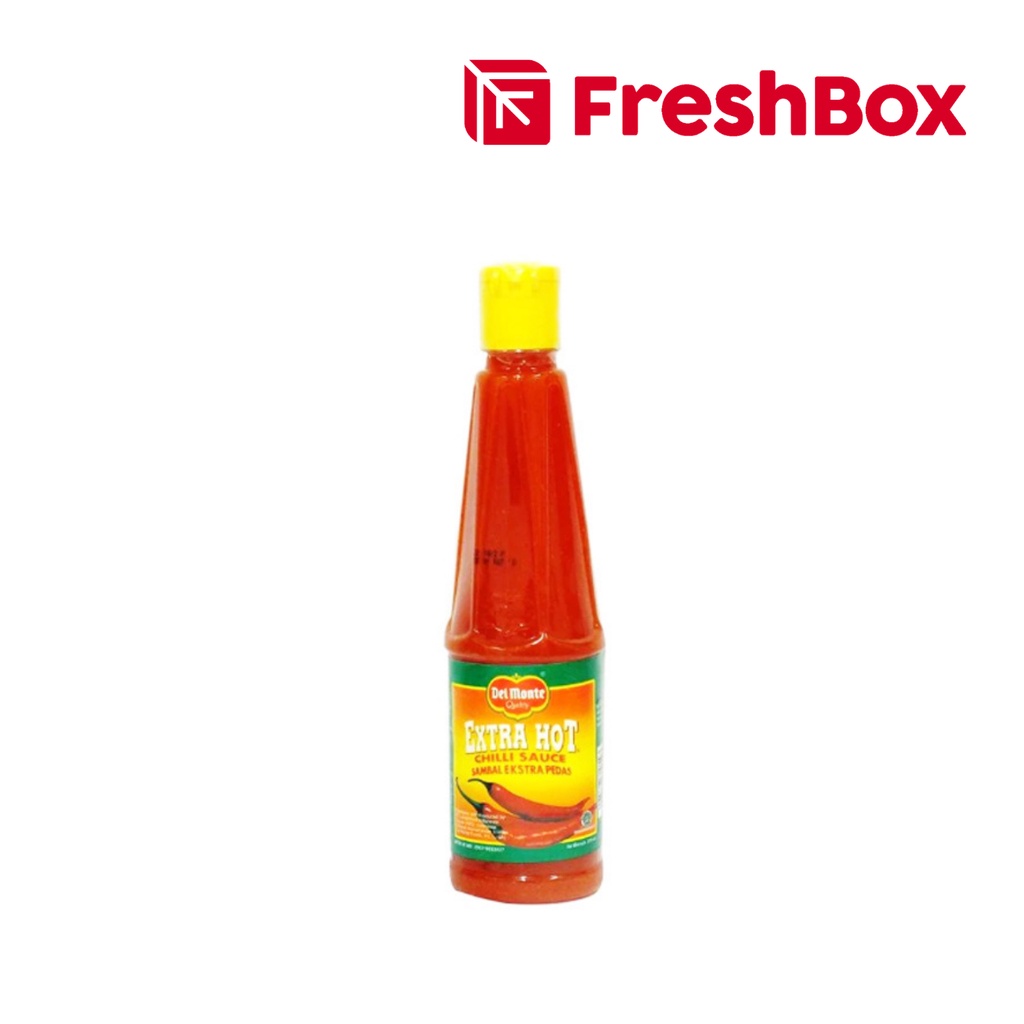 

Saus Sambal Delmonte Extra Hot 270 Ml FreshBox