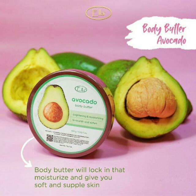 Body Butter Avocado by Ella Skincare
