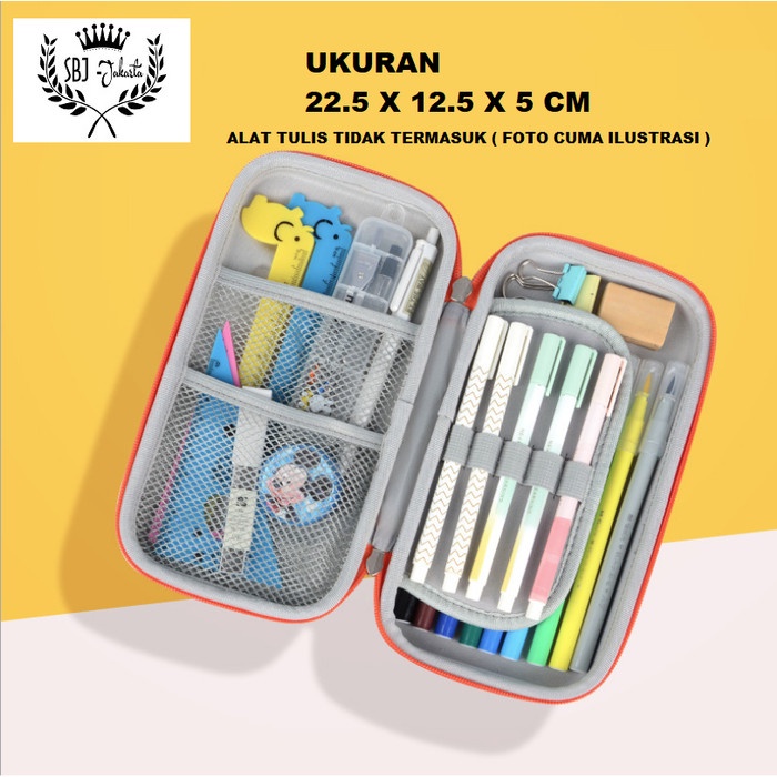 

Promo Bulan Ini Tempat Pensil Smiggle Lookalike 3D Eva Hardcase Bduck Original Berkualitas