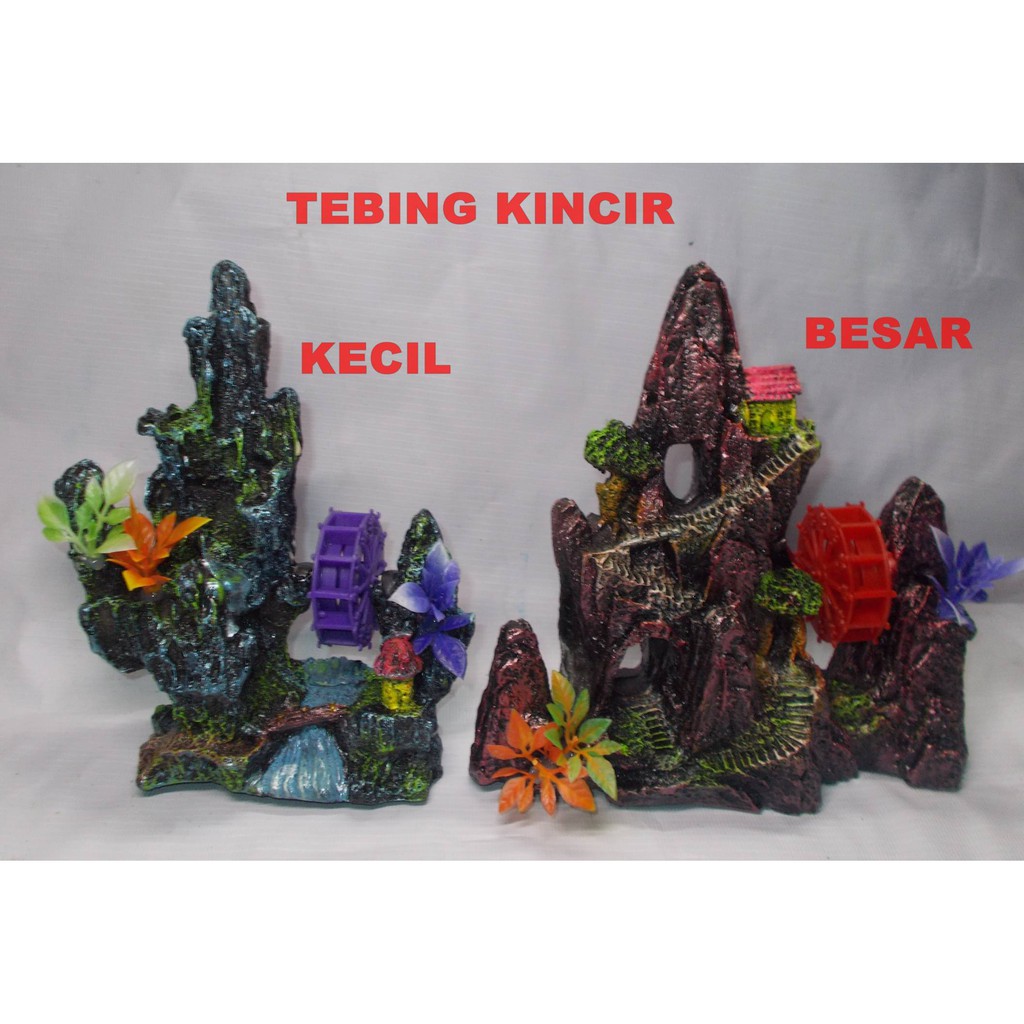 HIASAN AQUARIUM TEBING KINCIR AERATOR/ HIASAN AQUASCAPE DIORAMA TEBING