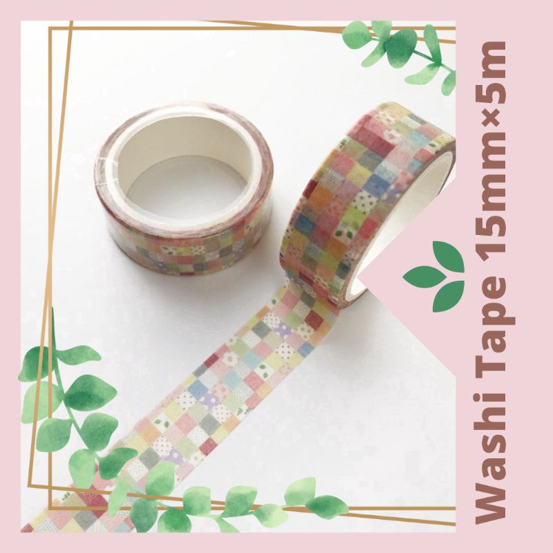 

Washi Tape Corak Ukuran 15mm x 5 m