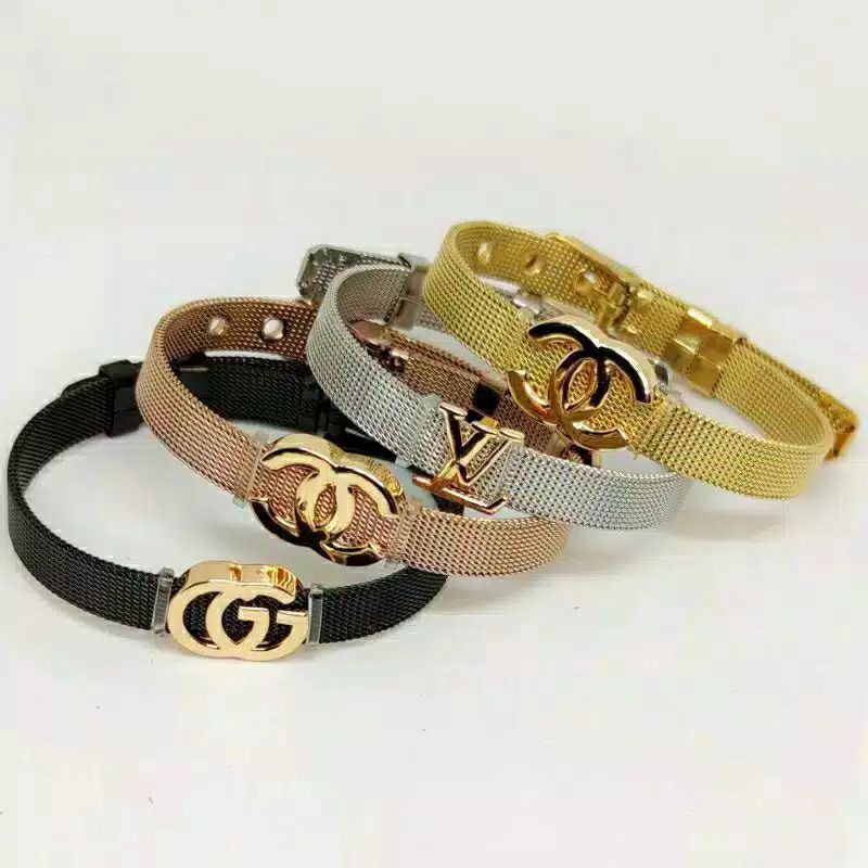 Gelang Titanium Gelang Gesper +Liontin