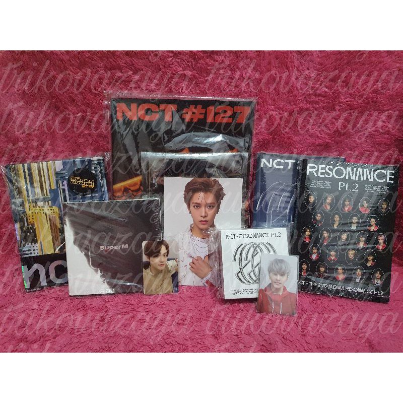 Album NCT 127 PC Chenle Arrival Past Postcard Yuta Neozone T ver