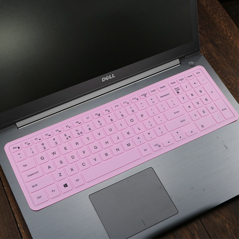 For 15.6 Inches Dell Ins15-7567 -R1545 7577 1050T Soft Ultra-thin Silicone Laptop Keyboard Cover Protector