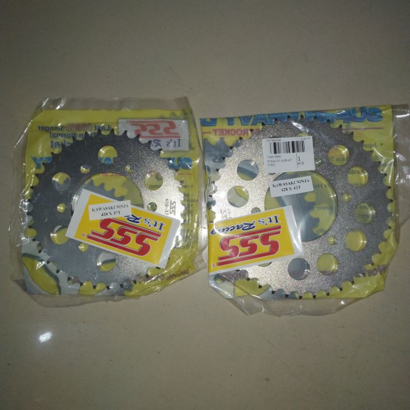 Gear Belakang Ninja SSS Racing Tebal 428