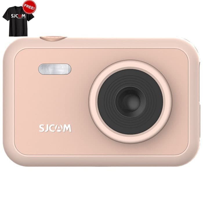 SJCAM FUNCAM KIDS CAMERA kamera mini pocket digital anak-anak kids cam video foto photograph  Inch LCD HD 1080P - Pink