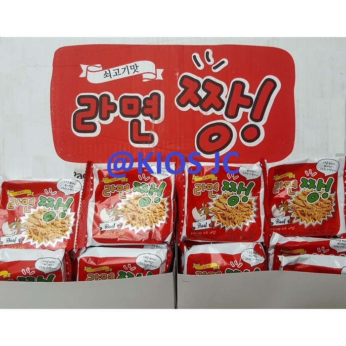 

MIE RAMEN KOREA JJANG (SHOGUN RASA SAPI) 1KOTAK 20BGKS