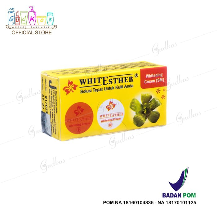 Ns FC White Esther Whitening Cream Sm/ BPOM