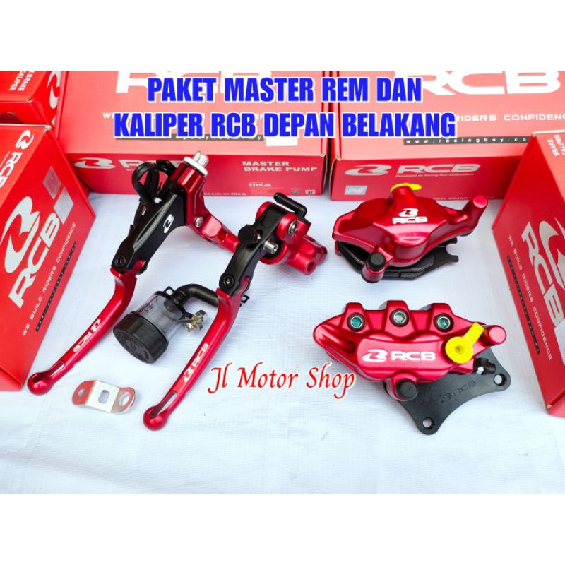 MASTER REM RCB S1 HANDLE KOPLING PLUS KALIPER CALIPER RCB DEPAN S1 BELAKANG S55 VIXION R15 JUPITERX KING TIGER CBR150 SATRIA FU GSX CB150 SONIC MX NEW DLL