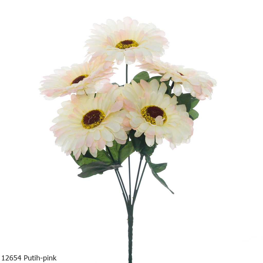 Bunga Plastik Gerbera 1265-4