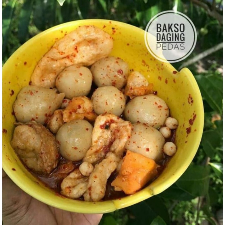 

Bakso daging pedas instan