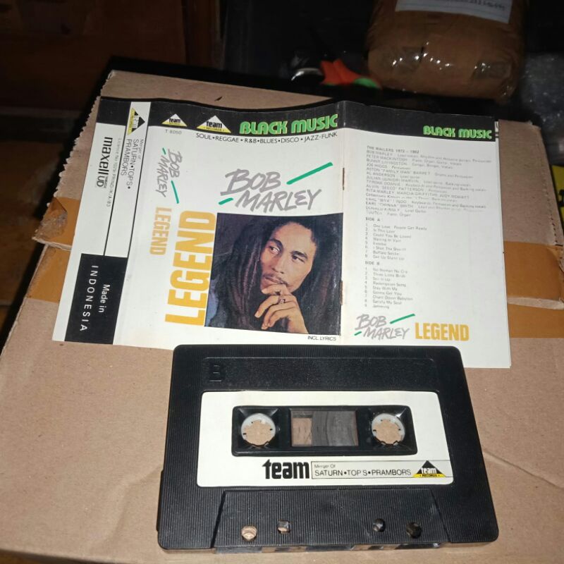 Kaset Pita:Bob Marley-Legend