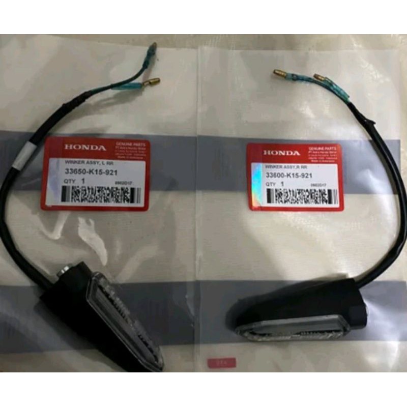 Lampu sein belakang kiri kanan CBR 150R CB 150 LED CBR 250 Original AHM MITSUBA