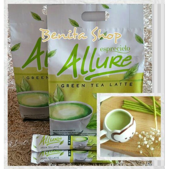 Esprecielo Allure Japanese Green Tea Latte isi 14 sachet - Best Seller