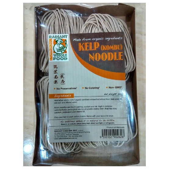 

Radiant Code Organic KELP (KOMBU) Noodle 250g