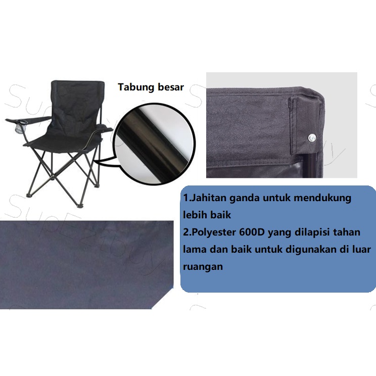 Kursi camping Kursi Lipat outdoor Kursi outdoor Kursi Pantai Kursi Portable Kursi Santai kursi sutradara