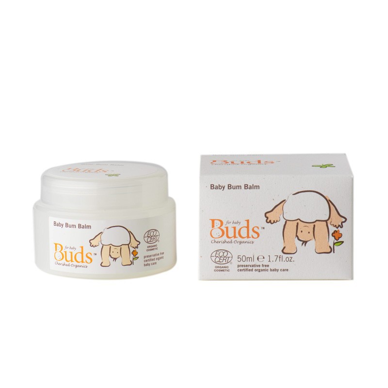 CBK - Buds Organics Baby Bum Balm 50ml - Buds Cherished Organics