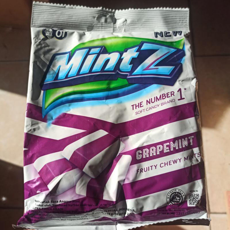 

Permen Mintz Grapemint 115gr