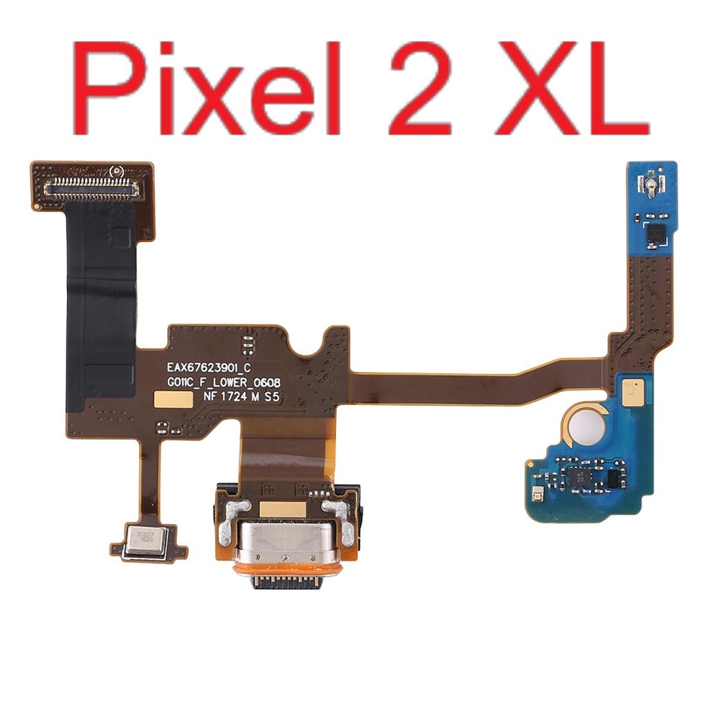 Flexibel Konektor Charger - Microphone Mic - Google Pixel 2 XL - Pixel 2XL