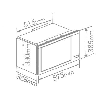 FOTILE Microwave Oven Tanam HW25800K-003G