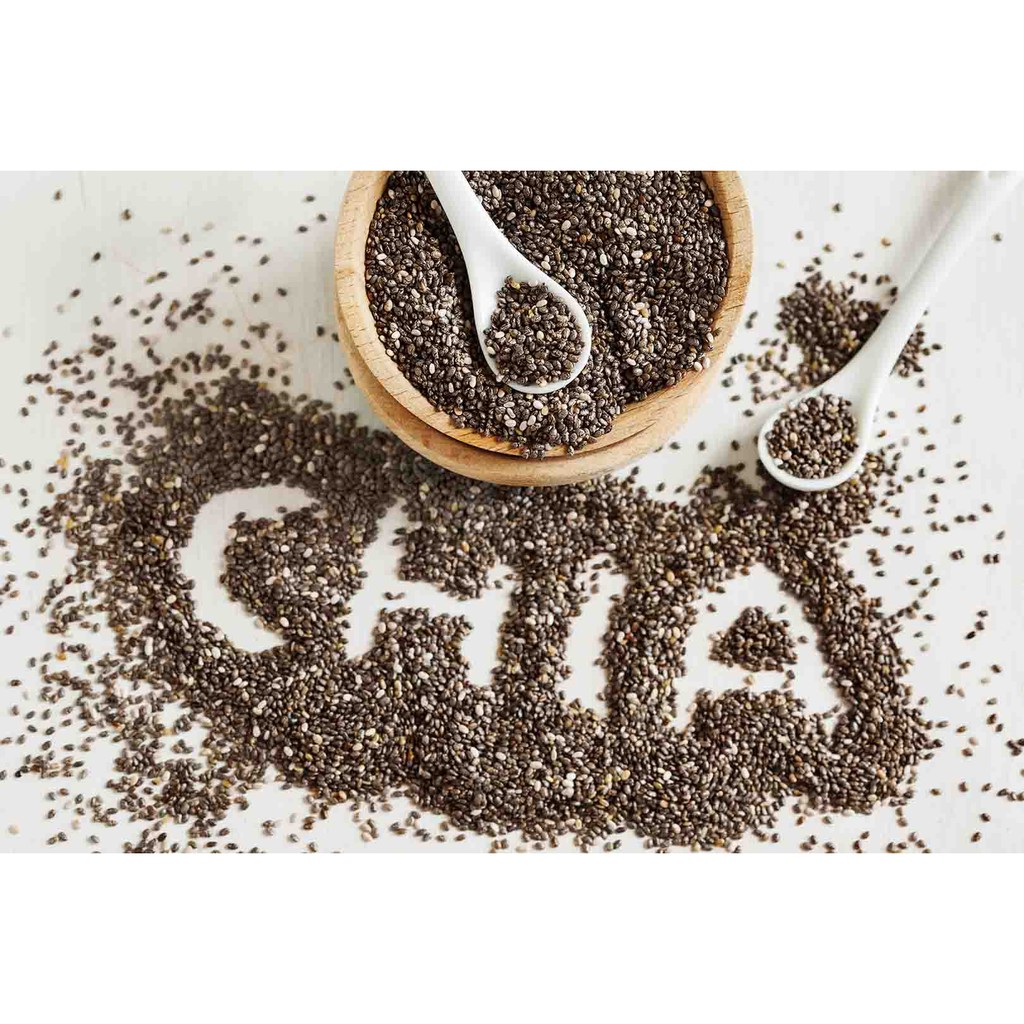 

CHIA SEEDS (KEMASAN BOTOL KACA 160 GR)