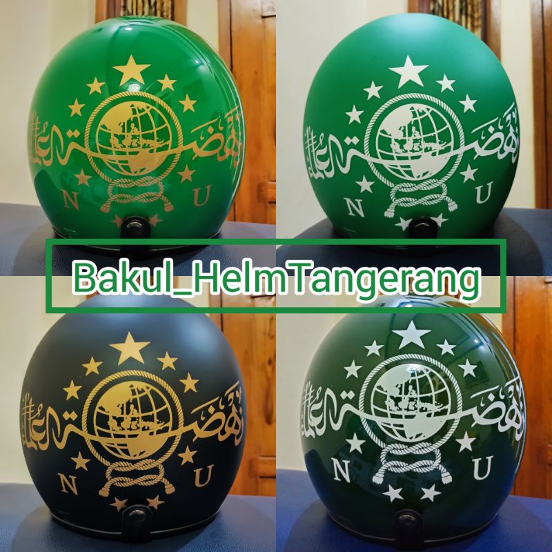 Helm NU Helm Bogo Nahdlatul Ulama Helm Bogo NU Helm Bogo Custom
