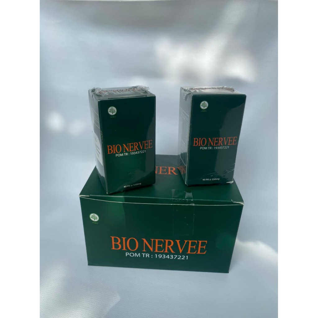 TERMURAH 1 Box isi 6 botol Bio Nerve Bio Nervee energy boost up sendi dan syaraf original 100% BPOM