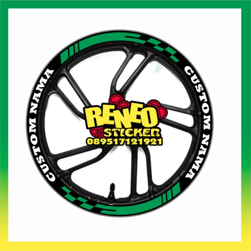 custom nama velg / all motor matic