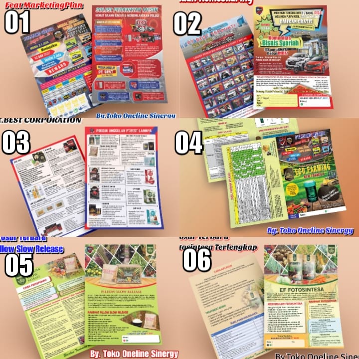 

PAKET B TERMURAH BROSUR BISNIS BEST CORPORATION - 300 Lembar