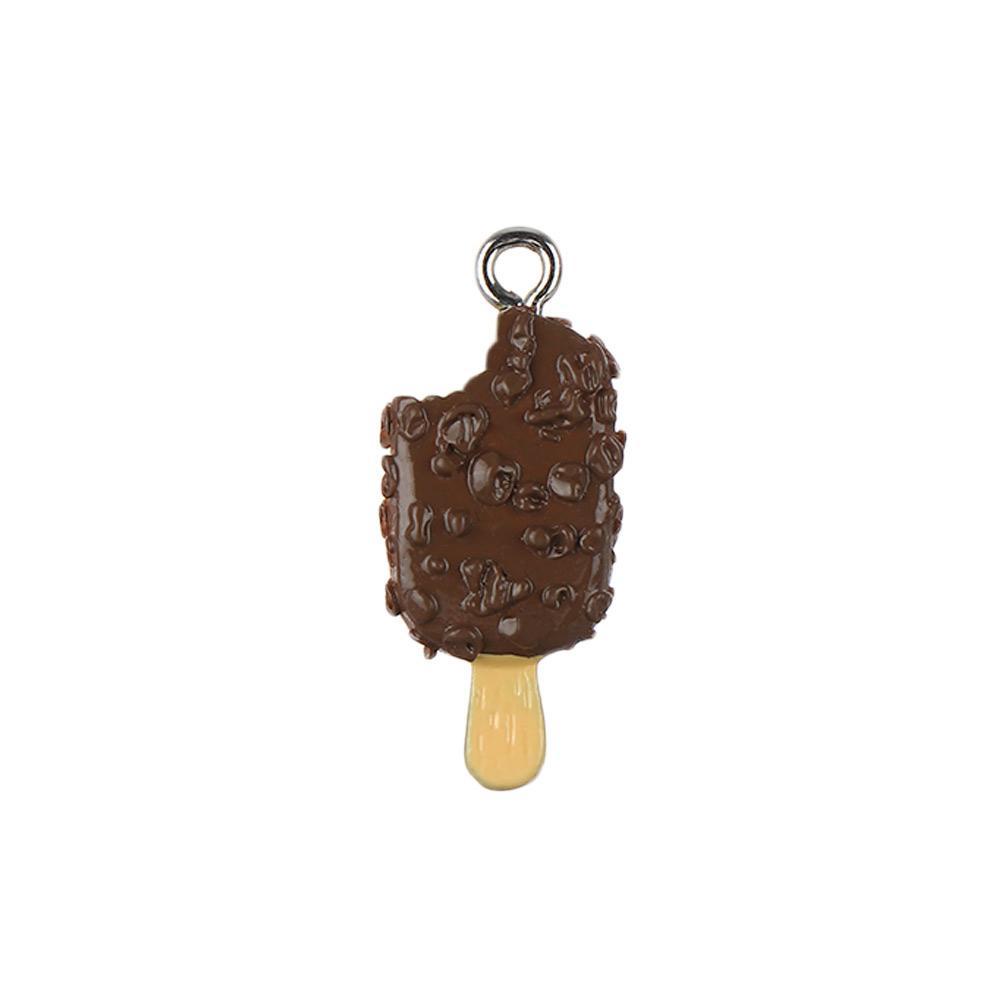 R-bunga Es Krim Aksesoris Lubang Gantung Ponsel Liontin Perhiasan DIY