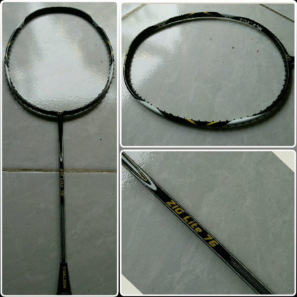 Raket badminton toalson zig lite 76 BO200 CN BAT