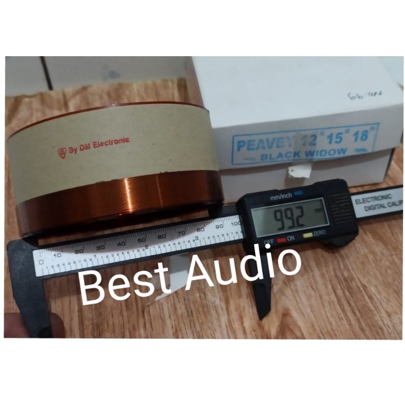 Spul spol sppol speaker 12 15 18 inch 12inch 15inch 18inch Peavey Black Widow voice 99.2mm