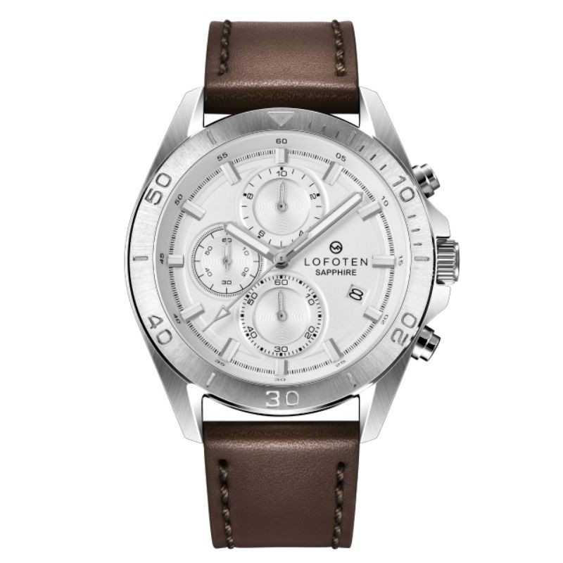 Jam Tangan Pria Sport Lofoten 6504M Chrono Tanggal Aktif Kaca Sapphire Original