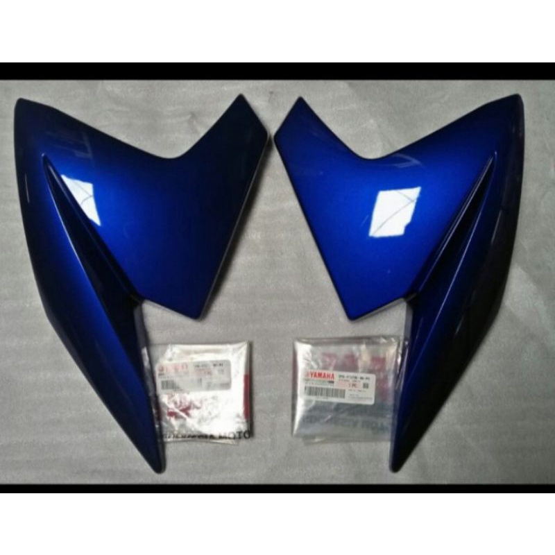 sayap tangki vixion new biru nvl ori ygp kanan kiri Original yamaha