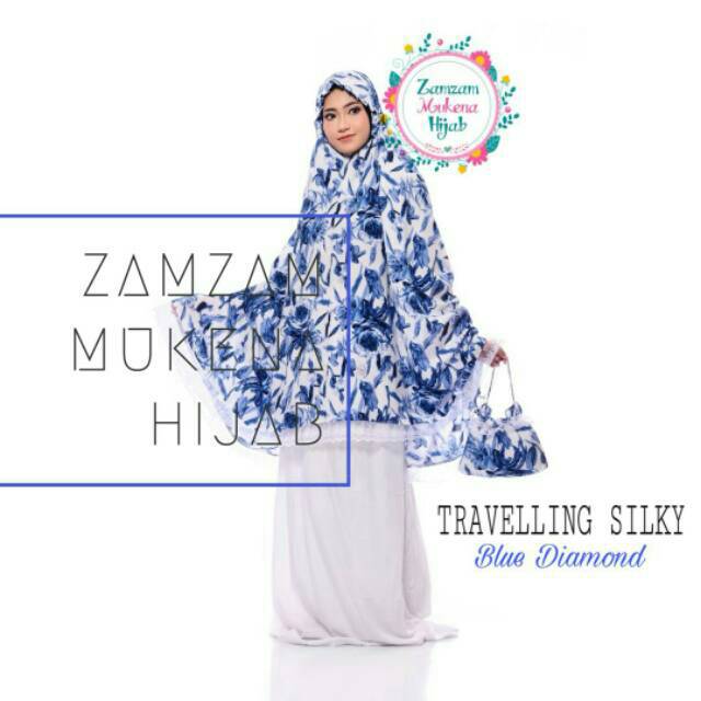 Zamzam Mukena Travel Silky Series | Mukena Travelling | Traveling