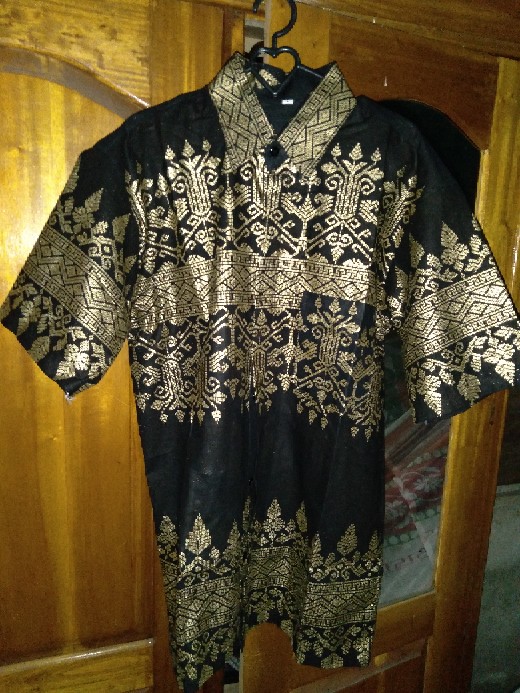 Bswart Batik Hrb026 Kenongo Hem Pendek Padi Pekalongan M L Xl Batik Pria Murah Modern Grosir Batik