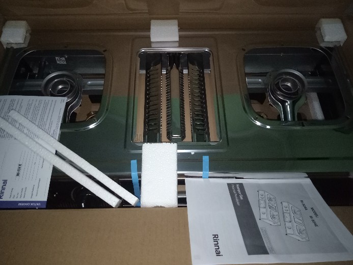 Rinnai Ri-524e Kompor Gas 3 Tungku Garansi Resmi