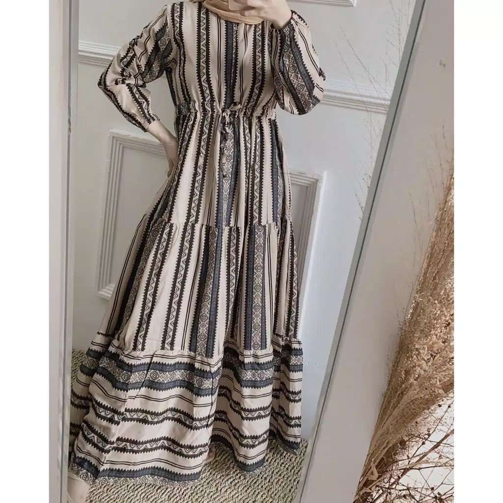 AZURA HOMEY DRESS // LUBNA MAXI DRESS // SWIRA GAMIS // GAMIS RAYON PREMIUM