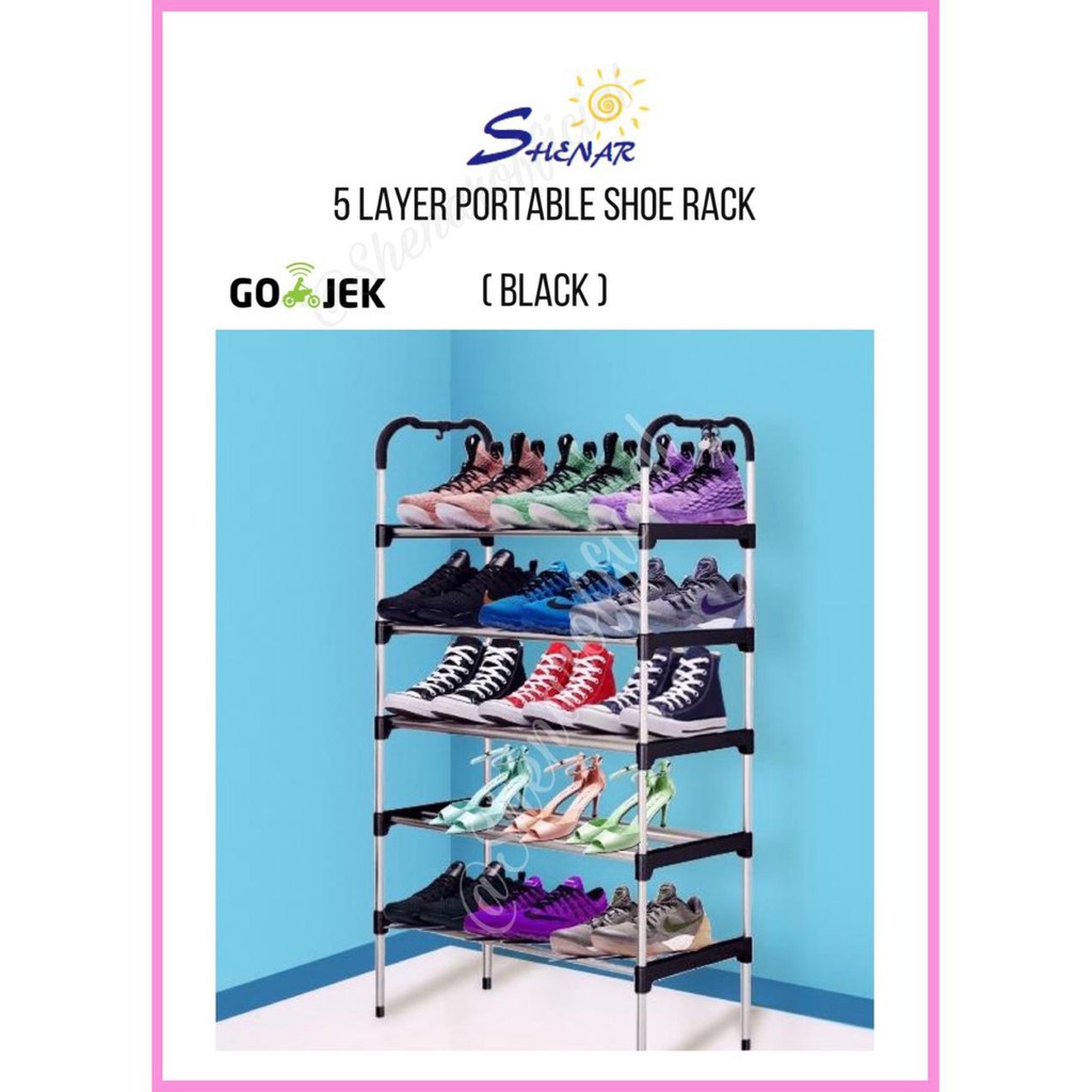 RAK SEPATU 5 SUSUN RAK SEPATU MULTIFUNGSI RAK SEPATU RAK SEPATU 5 SUSUN RAK SEPATU MULTIFUNGSI RAK SEPATU