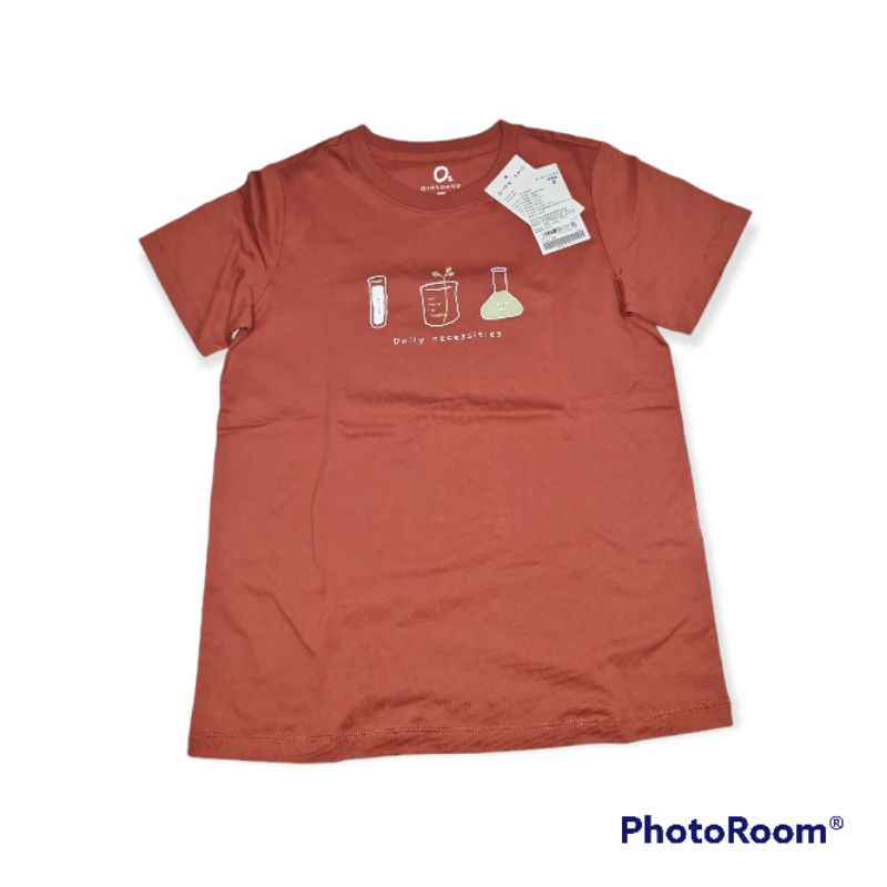 (New)-Giordano Printed Tee Original 100%