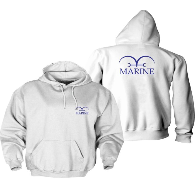 Jaket Hoodie Jumper Anime one piece marine