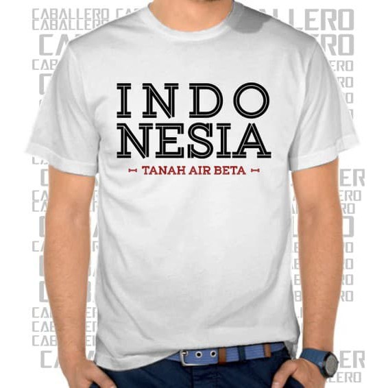 BAJU INDONESIA TANAH AIR BETA COTTON COMBED 24S