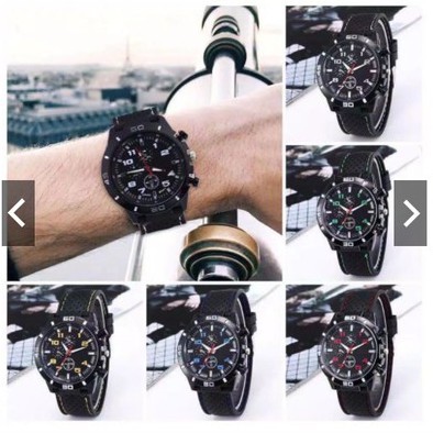 Jam Tangan Fashion Sport Import Strap Rubber GN-12