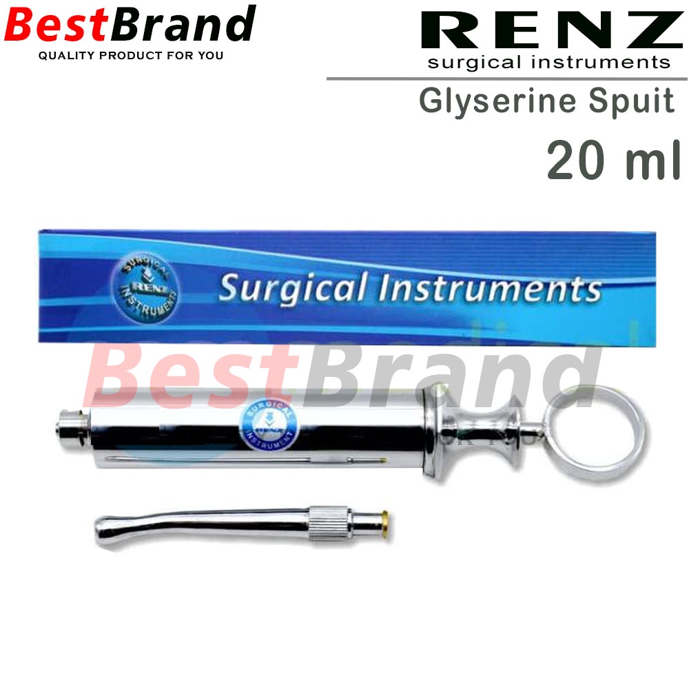 Gliserin Spuit Glycerine syringe 20 ml