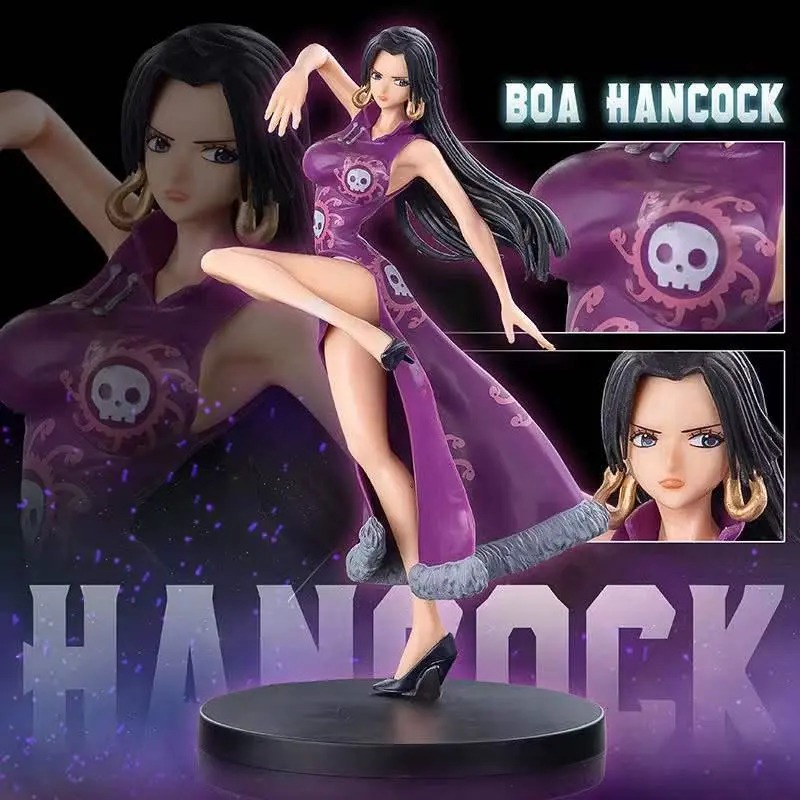 Mainan Action Figure Model Anime One Piece Boa Hancock Bahan PVC Untuk Hadiah Ulang Tahun Anak Laki-Laki Dan Perempuan