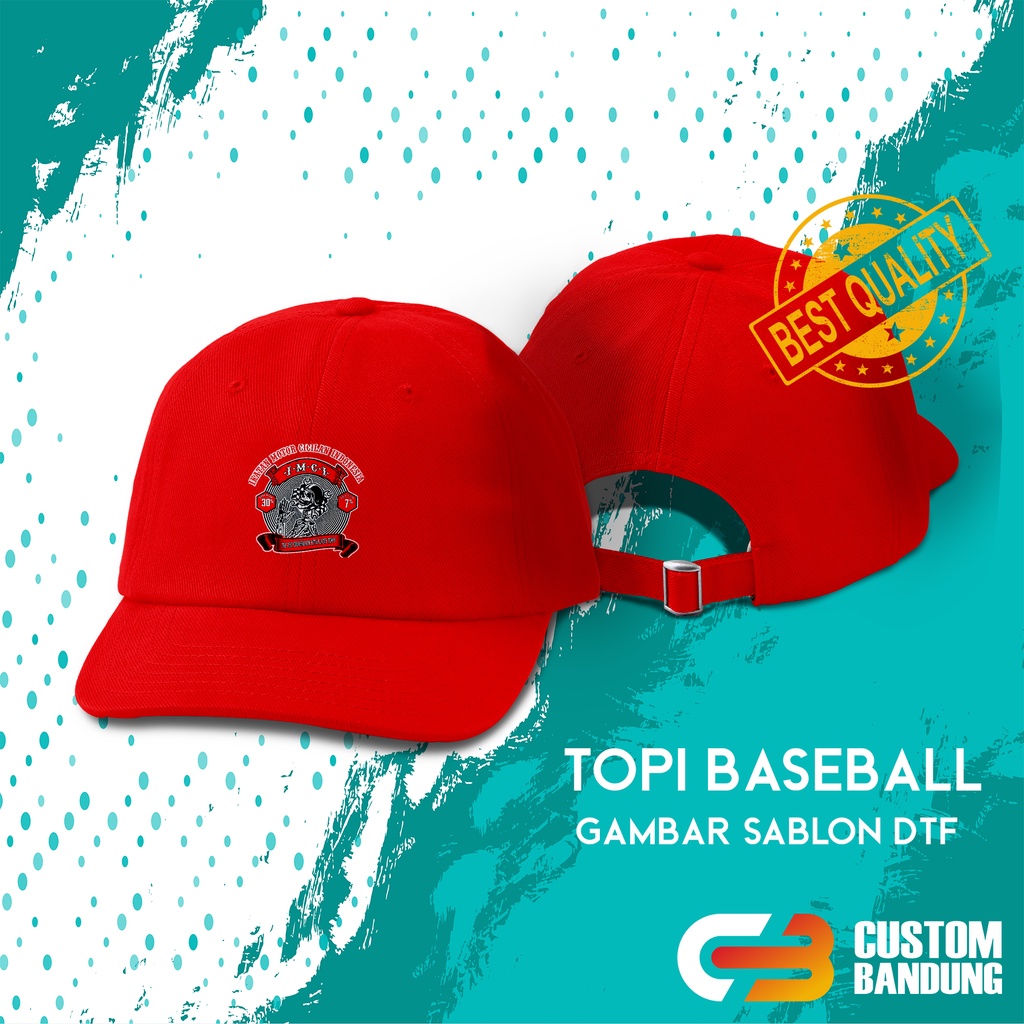 Topi Baseball IMCI Pria Wanita Bisa COD Original High Premium Quality